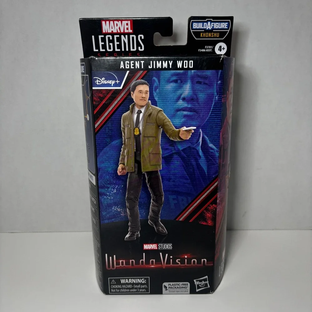Marvel Legends Agent Jimmy Woo WandaVision Khonshu BAF Action Figure F3701